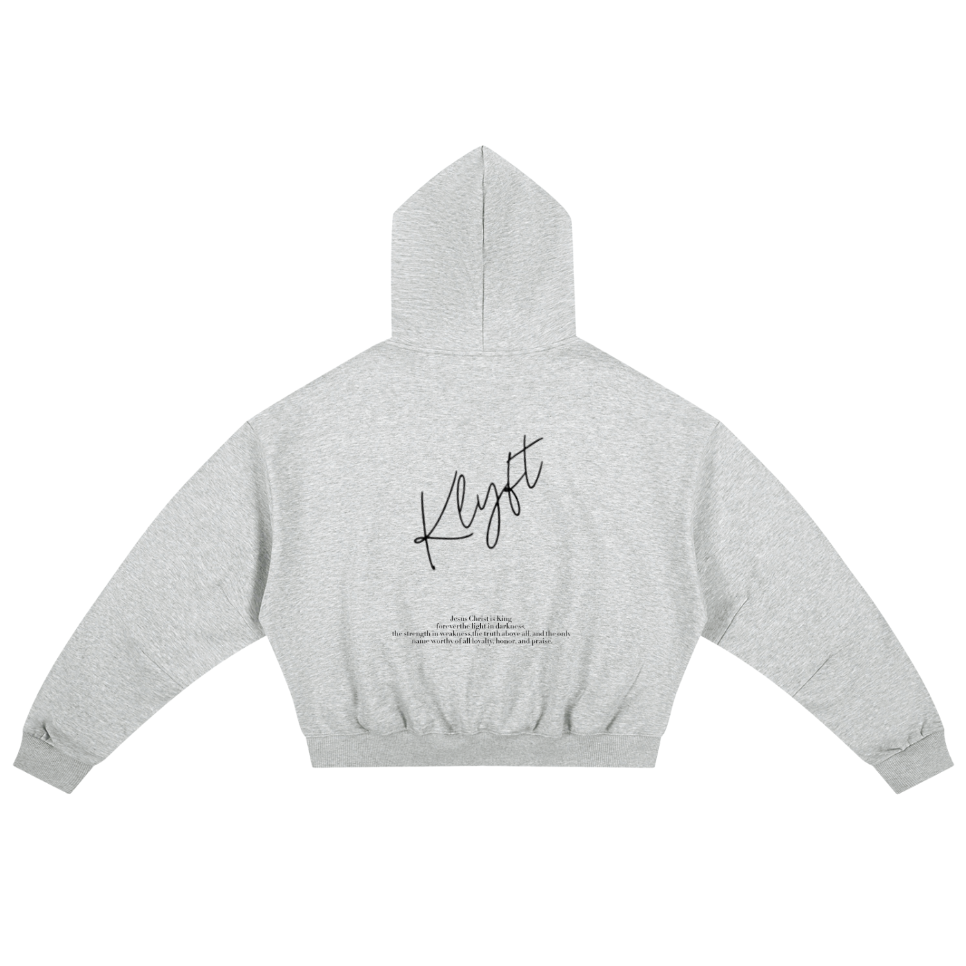 Essential Boxy Darted Sleeve Hoodie