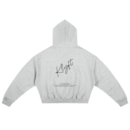 Essential Boxy Darted Sleeve Hoodie